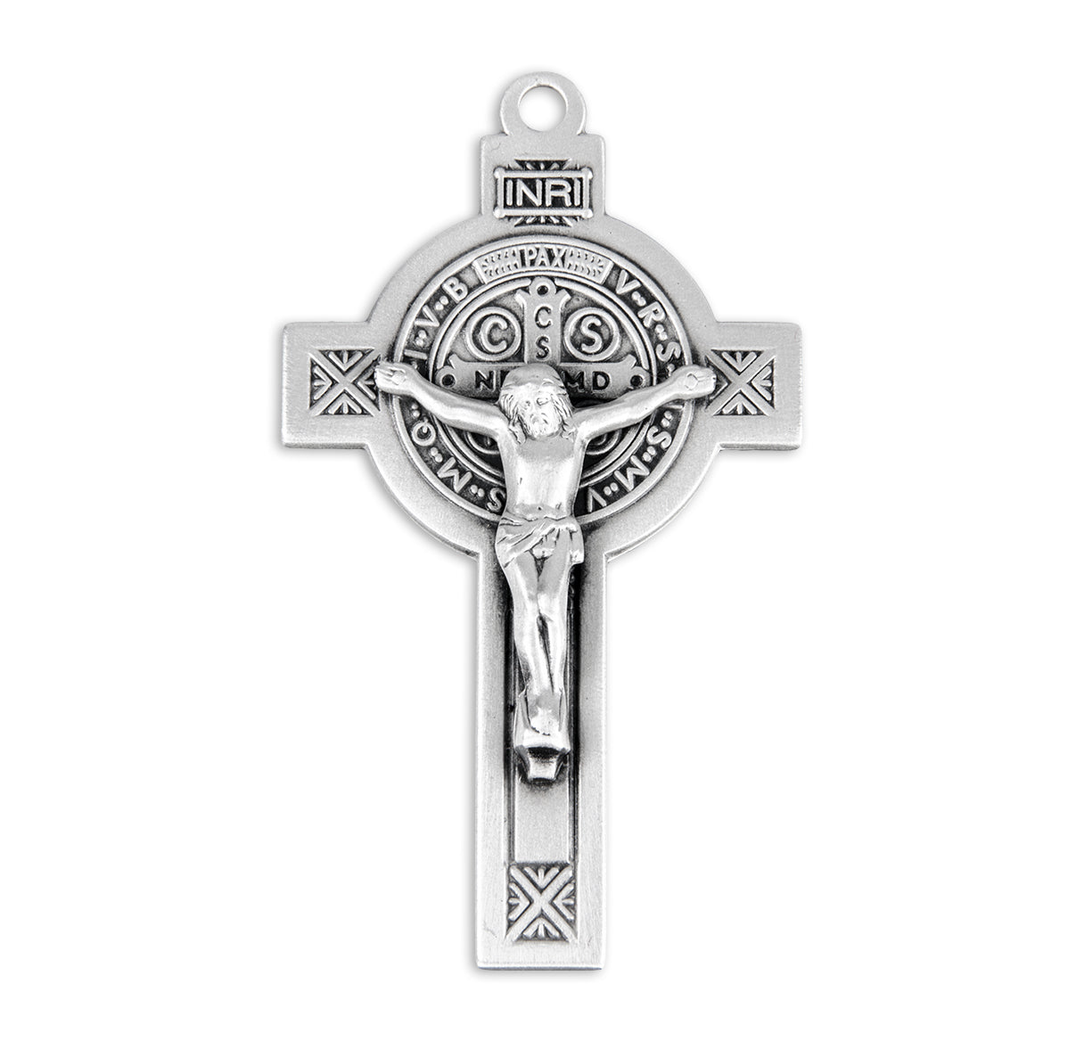 Saint Benedict Jubilee Sterling Silver Medal/Crucifix