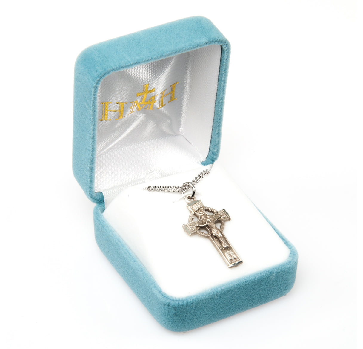 Sterling Silver Celtic Crucifix