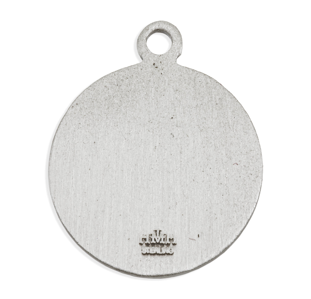 Patron Saint Paul Round Sterling Silver Medal Pendant with Chain