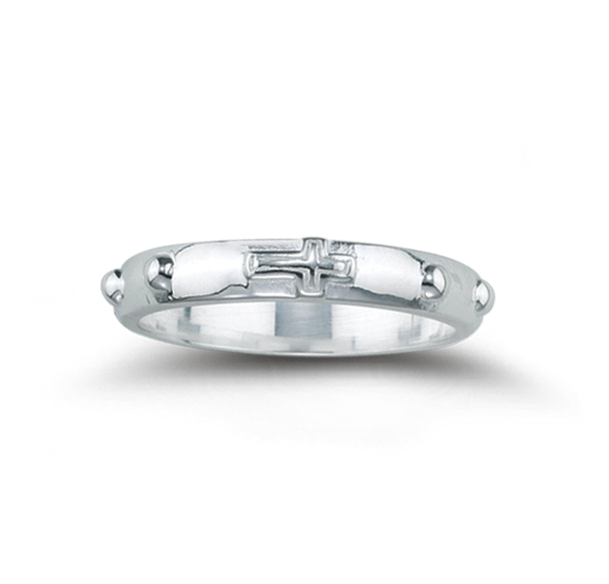 Sterling Silver Rosary Ring | .925 Silver