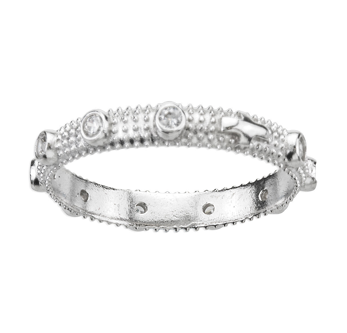 Sterling Silver Rosary Ring | .925 Silver