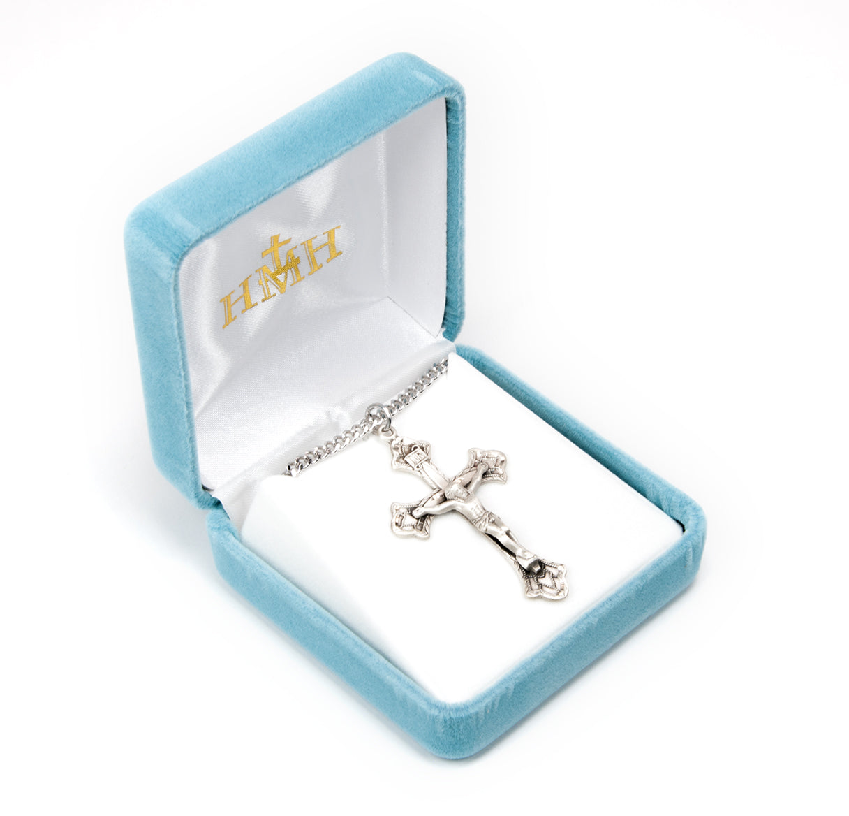 Sterling Silver Crucifix Necklace | .925 Silver