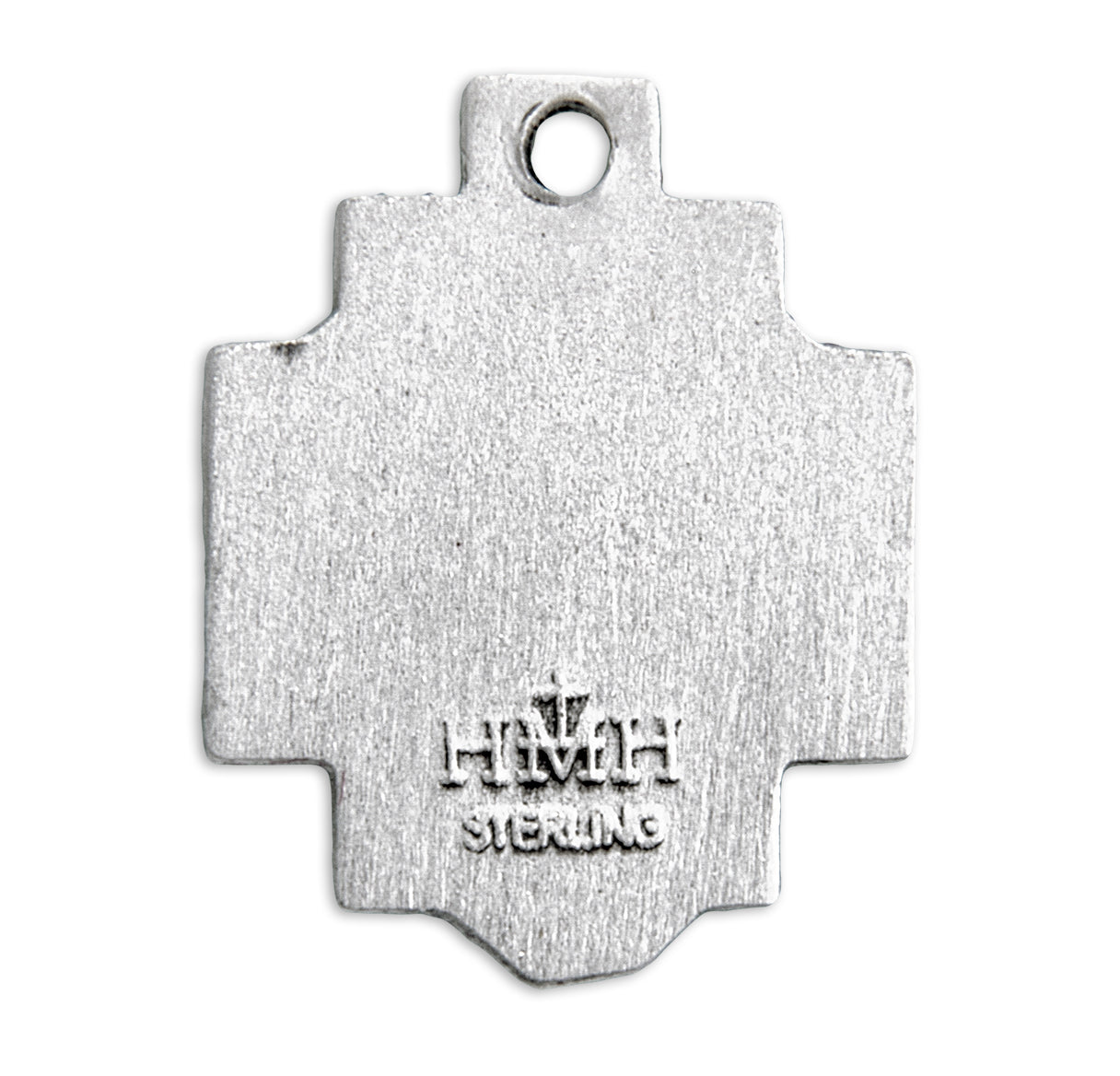 Head of Christ Sterling Silver Medal Pendant with Chain | .925 Silver