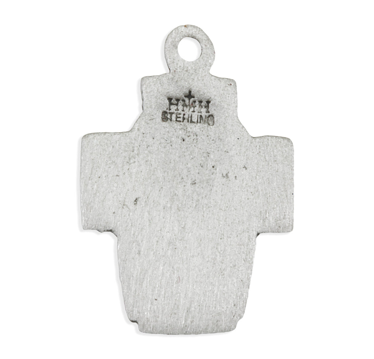 Head of Christ Sterling Silver Medal Pendant with Chain | .925 Silver