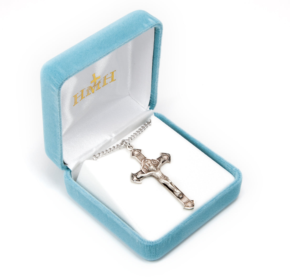 Sterling Silver Crucifix Necklace | .925 Silver