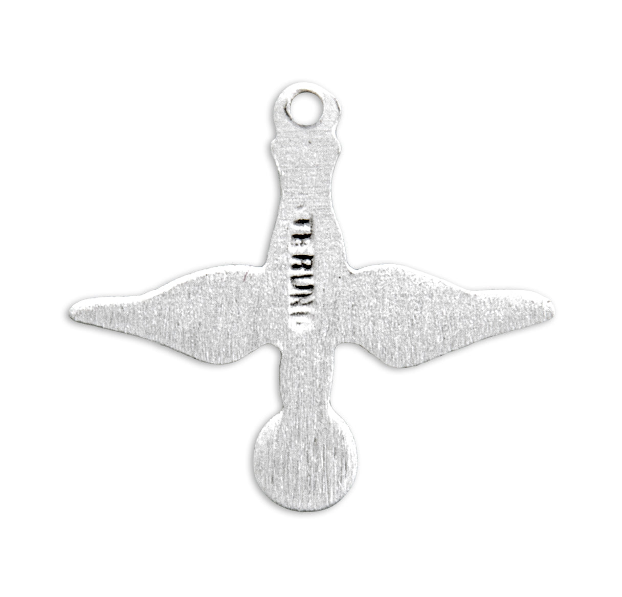 Holy Spirit Sterling Silver Medal Pendant with Chain | .925 Silver