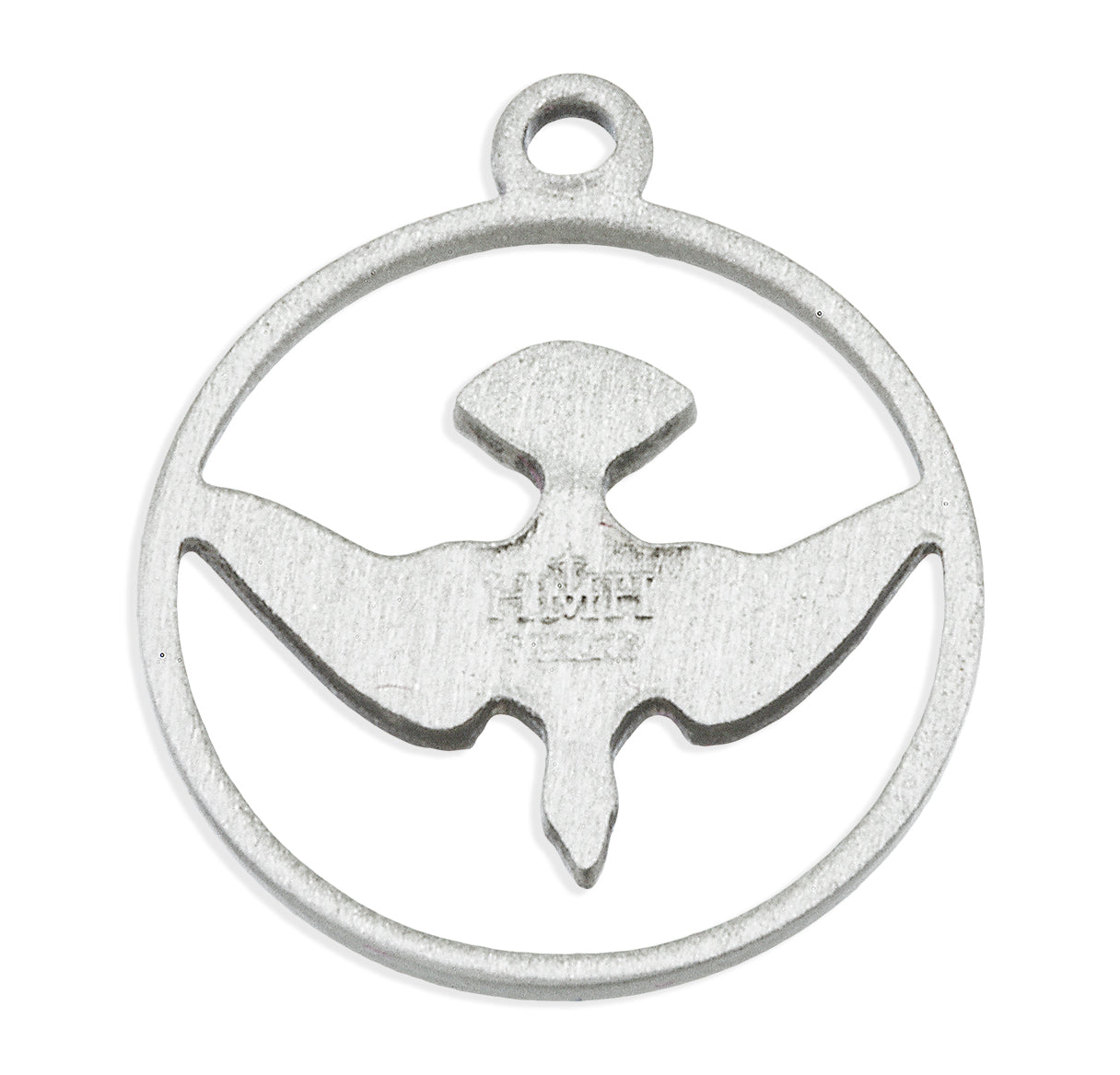 Holy Spirit Sterling Silver Medal Pendant with Chain | .925 Silver