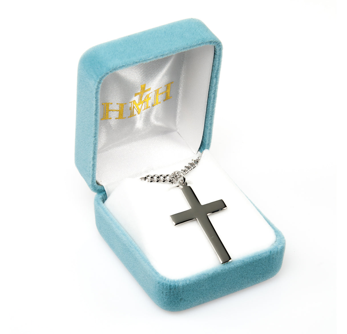 Sterling Silver Plain Cross Necklace | .925 Silver