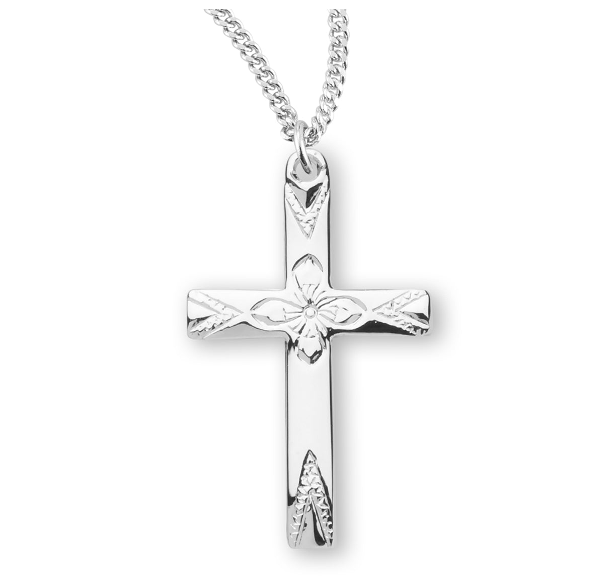 Sterling Silver Cross Necklace | .925 Silver