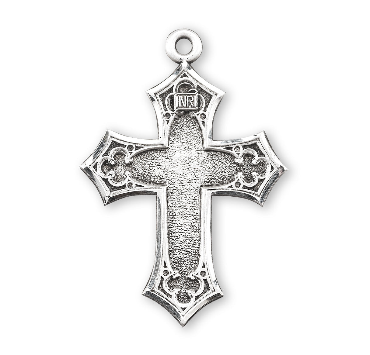 Sterling Silver Gothic Style Cross Necklace | .925 Silver
