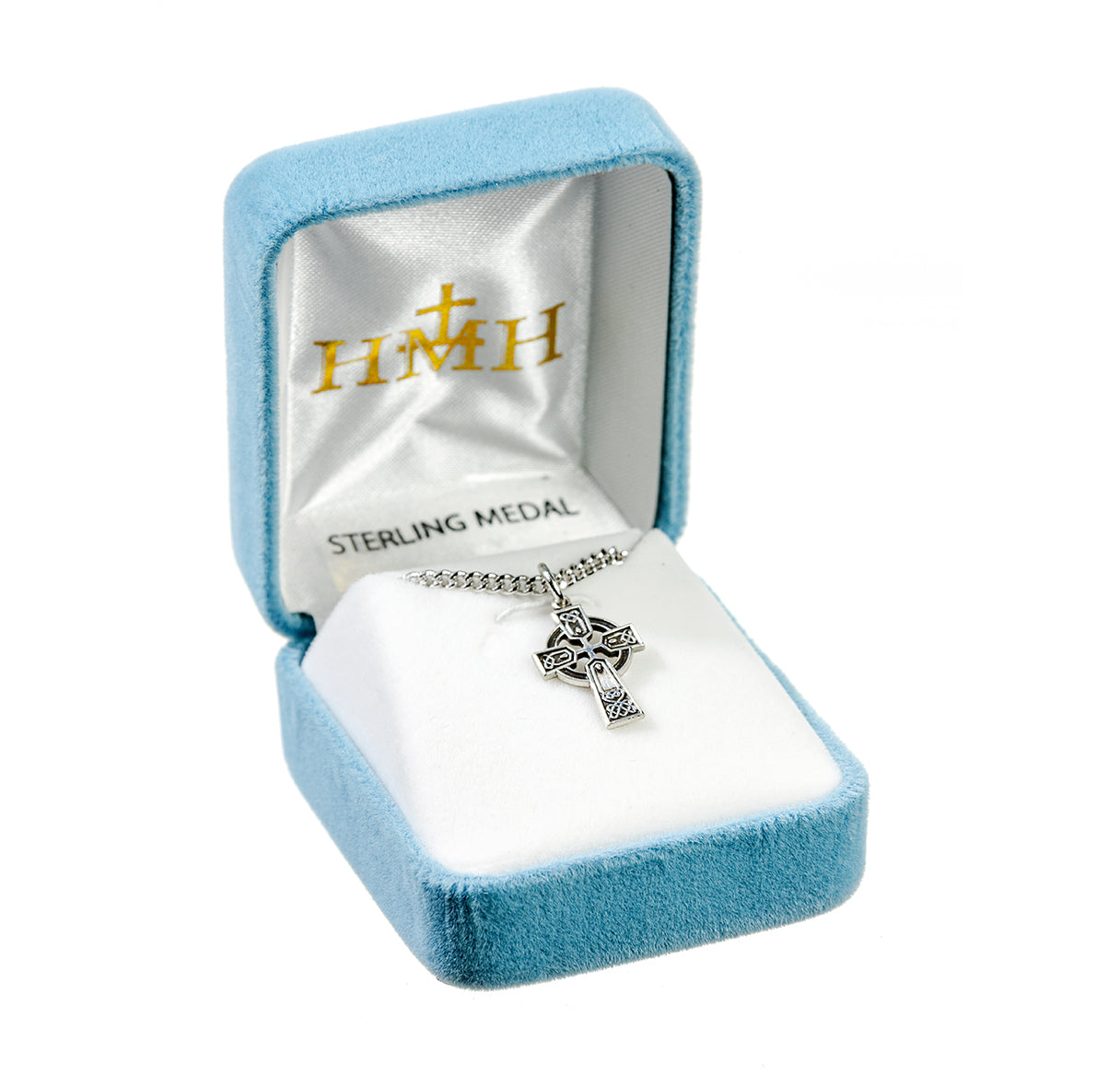 Sterling Silver Irish Celtic cross Pendant | .925 Silver