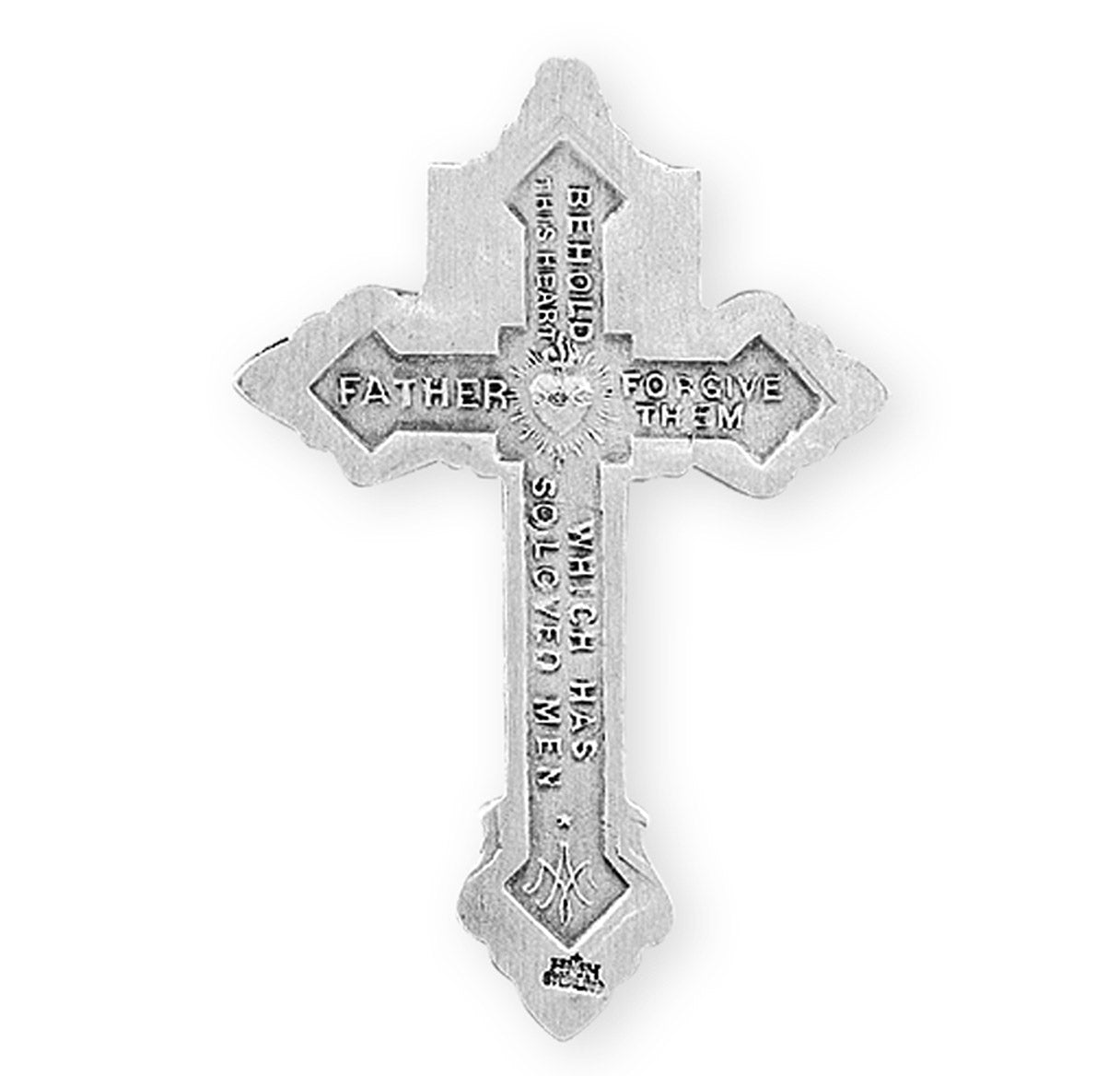Sterling Silver "Pardon" Crucifix Necklace | .925 Silver