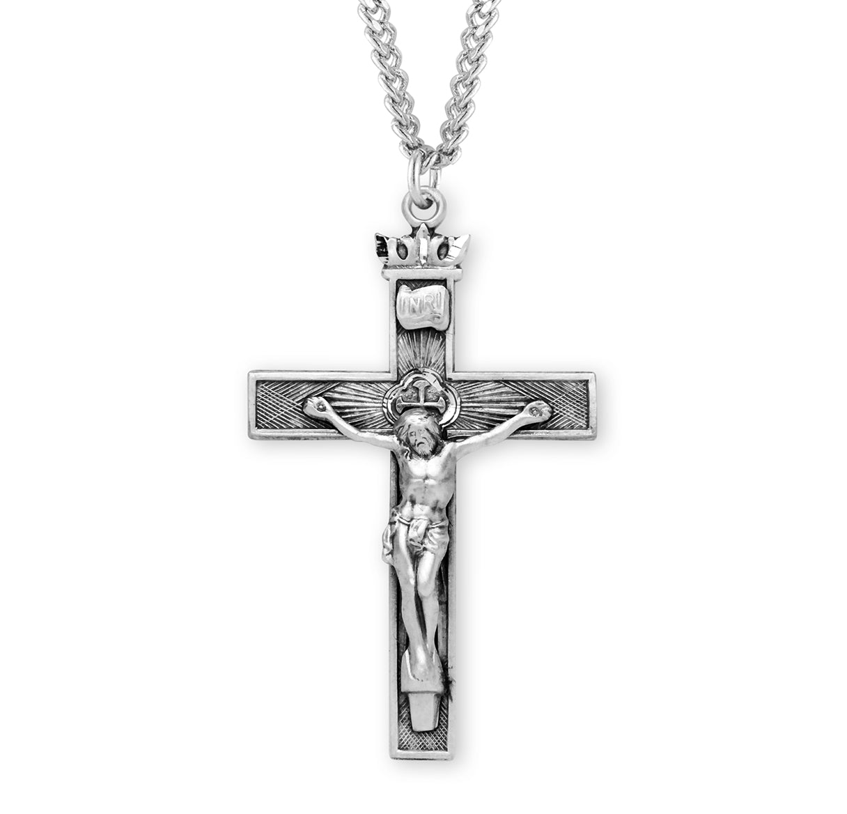 Sterling Silver Crucifix Necklace | .925 Silver