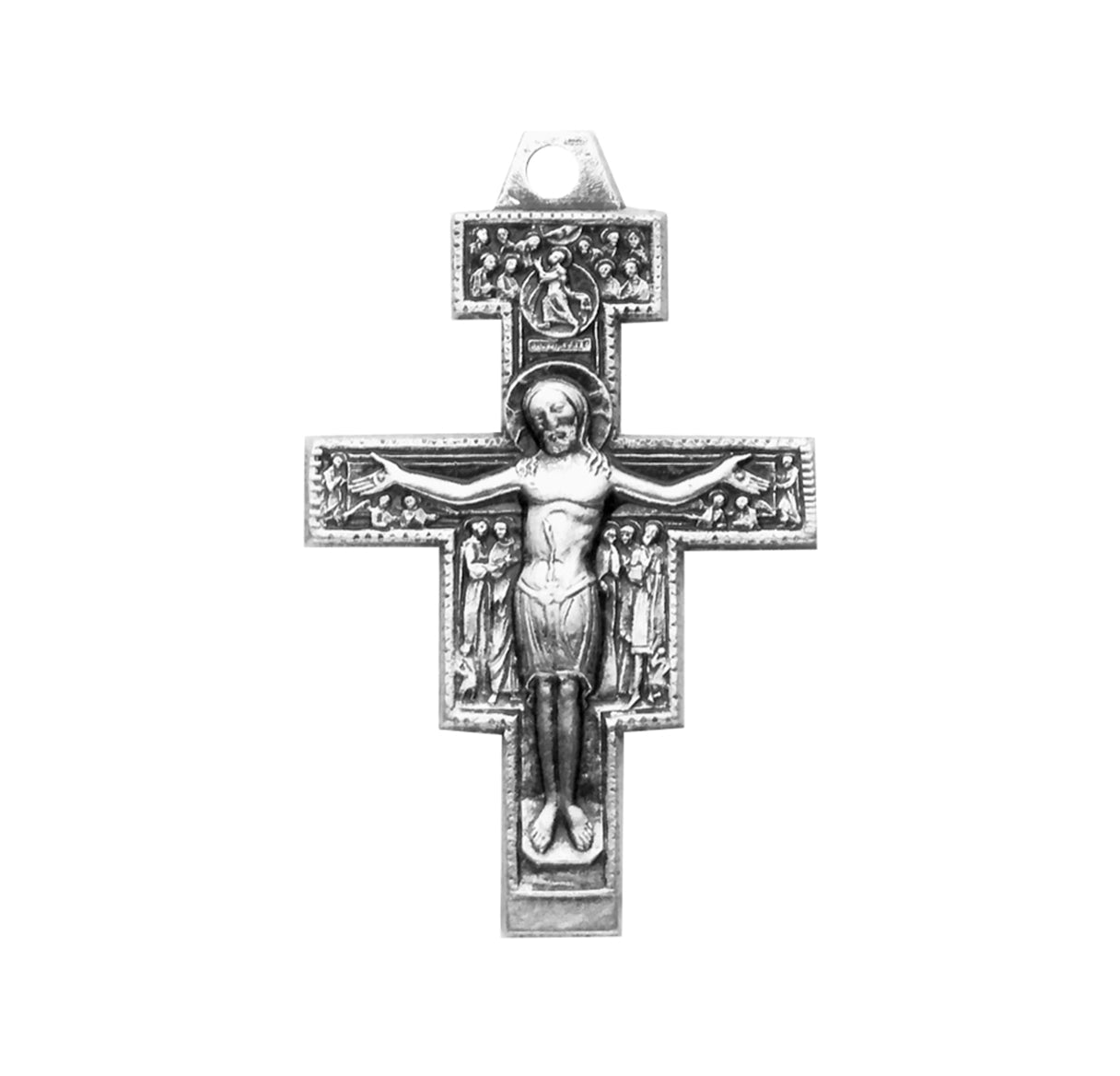 San Damiano Crucifix Necklace | Catholic Jewelry