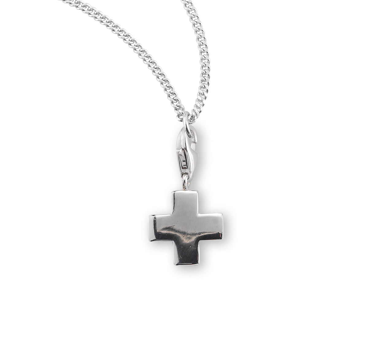 Small Sterling Silver Cross Necklace | .925 Silver