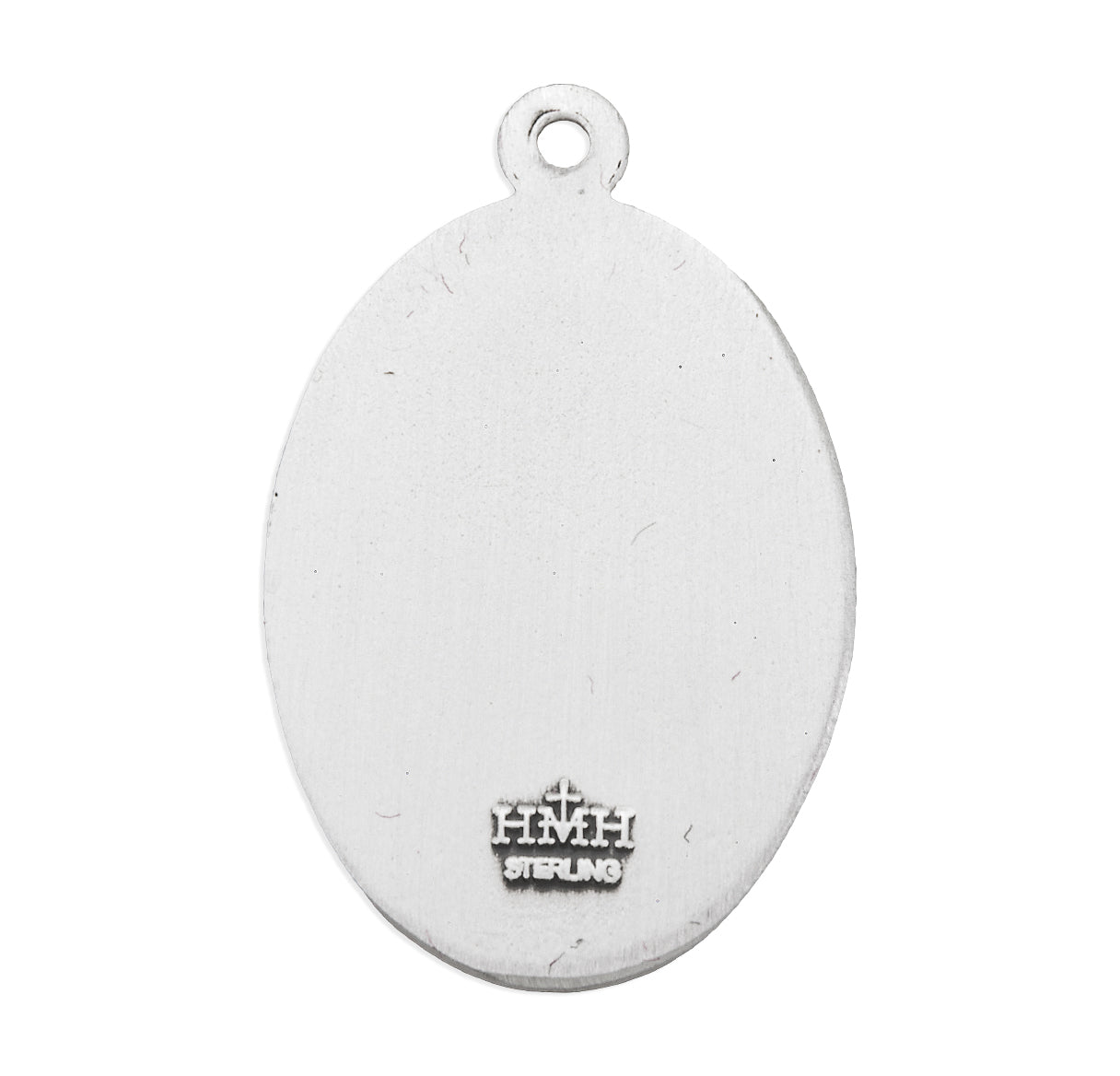 Blessed Solanus Casey Oval Sterling Silver Medal Pendant with Chain | .925 Silver