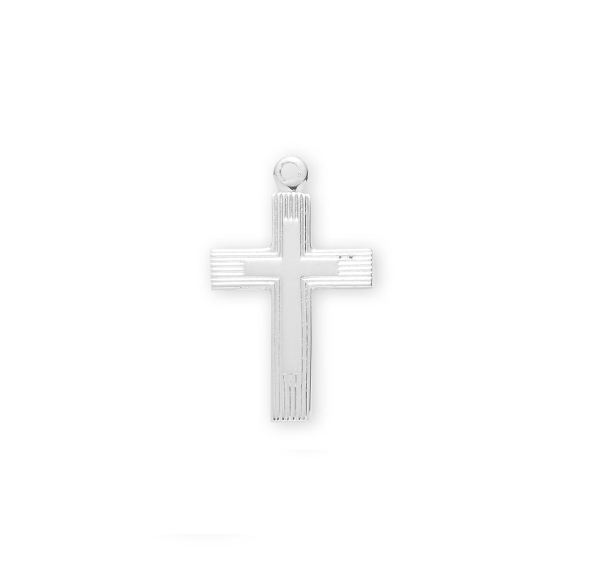 Sterling Silver Engraved Cross Necklace | .925 Silver