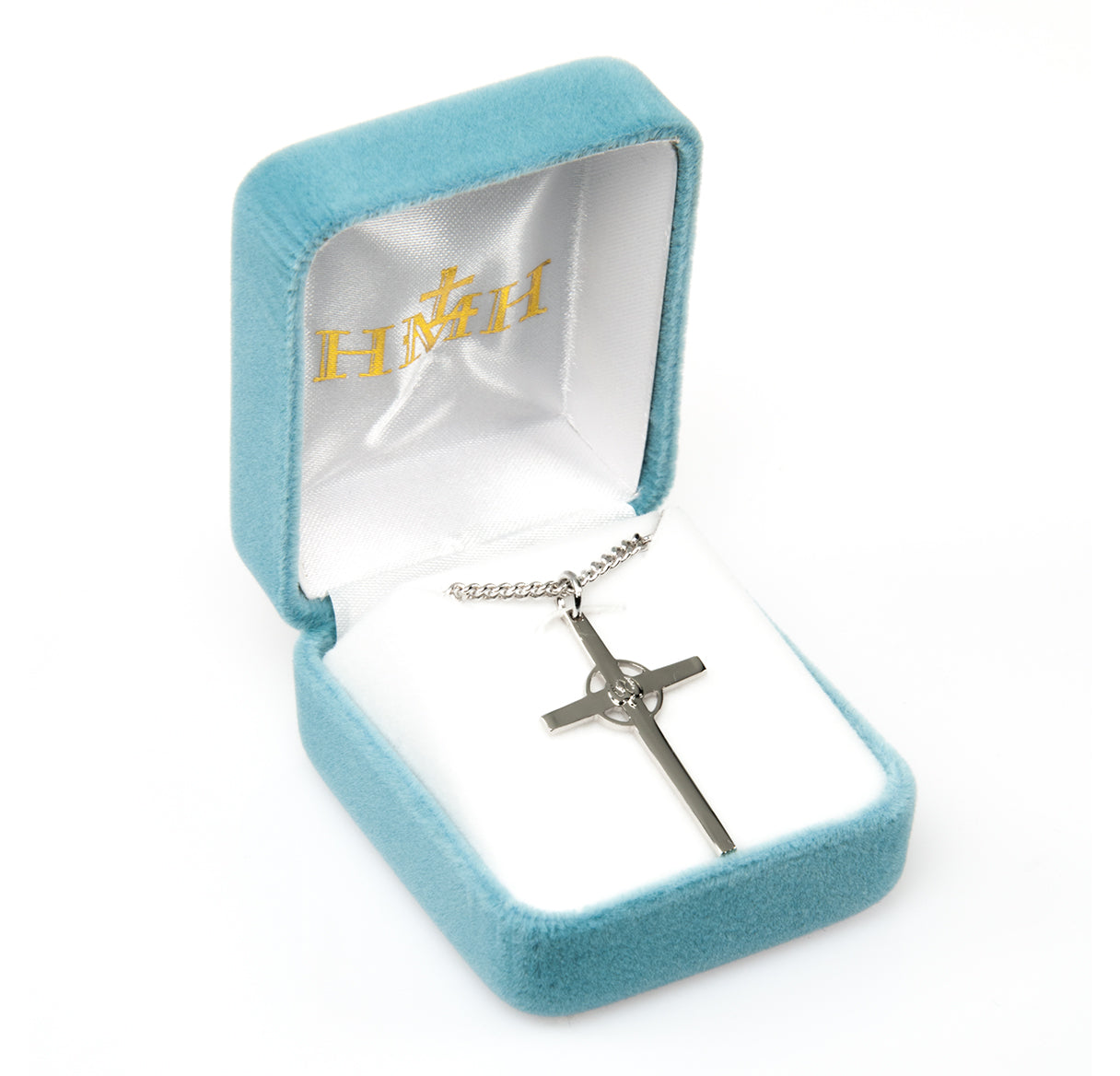 Sterling Silver Holy Spirit Cross Necklace | .925 Silver