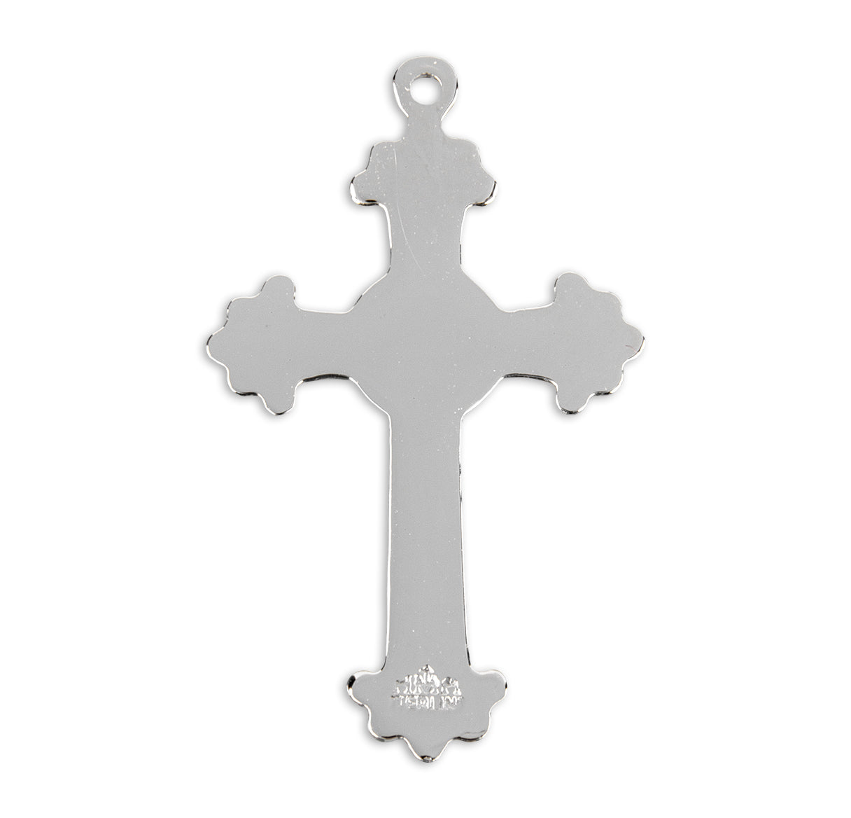 Two-Tone Sterling Silver Cross Necklace | .925 Silver