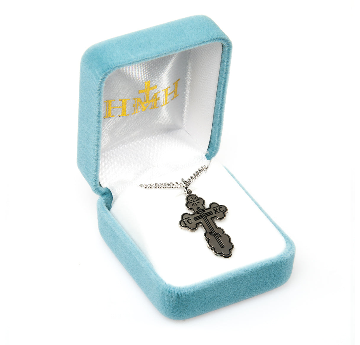Sterling Silver Byzantine Cross Necklace | .925 Silver