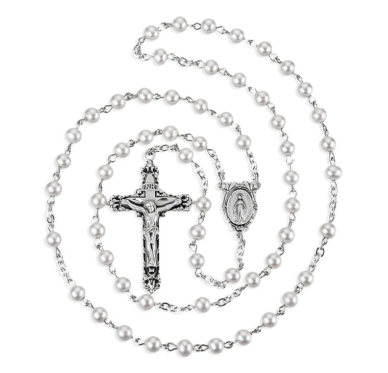 Genuine Cultured Pearl Rosary