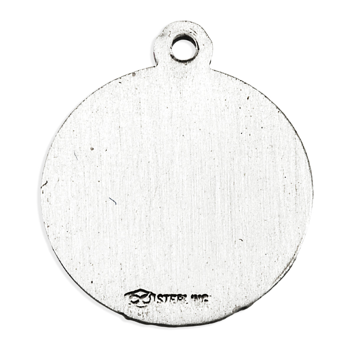 Saint Michael the Archangel Round Sterling Silver Medal