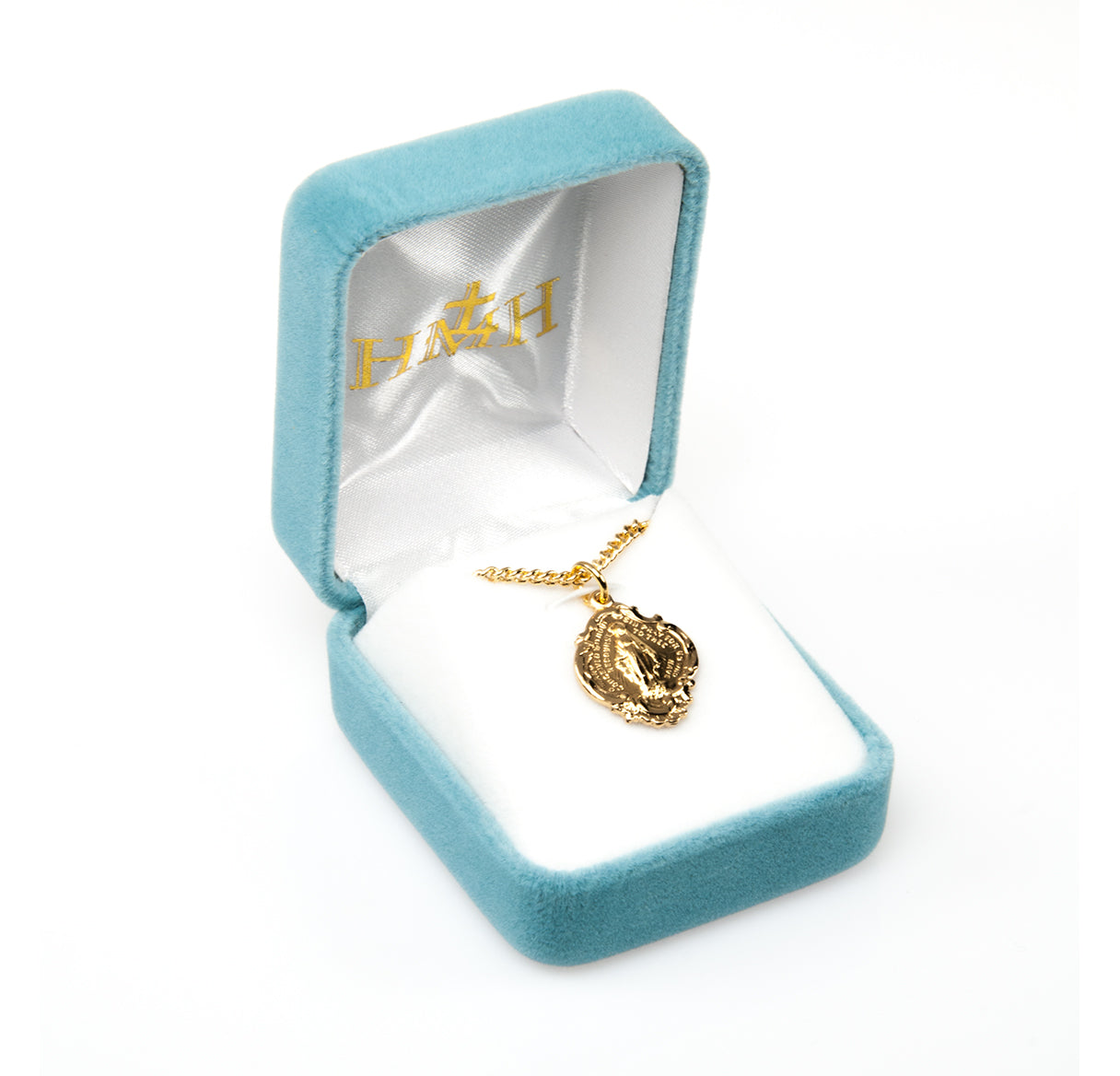 Gold Over Sterling Silver Miraculous Medal