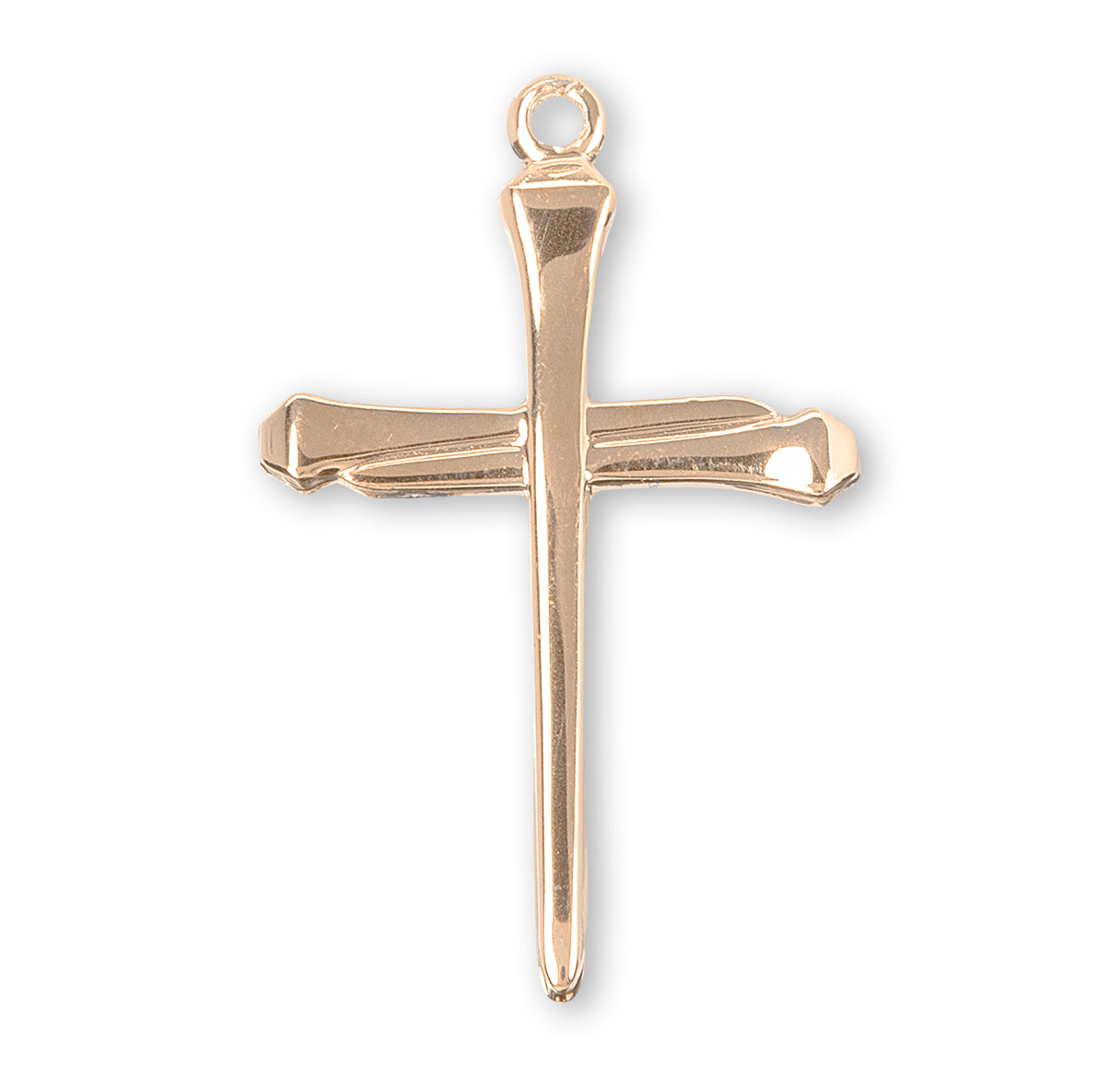 Gold Over Sterling Silver Cross