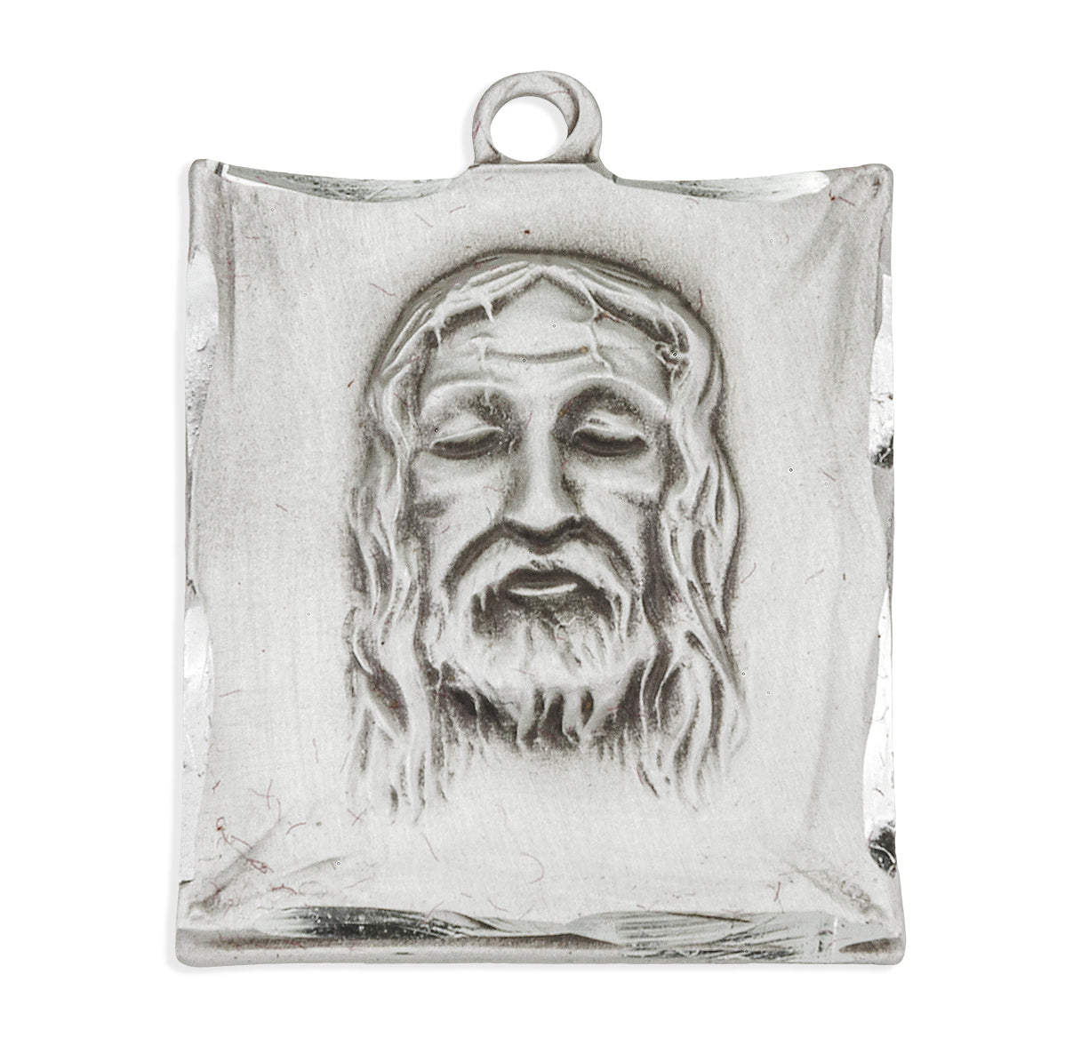 Shroud of Turin Sterling Silver Medal Pendant with Chain