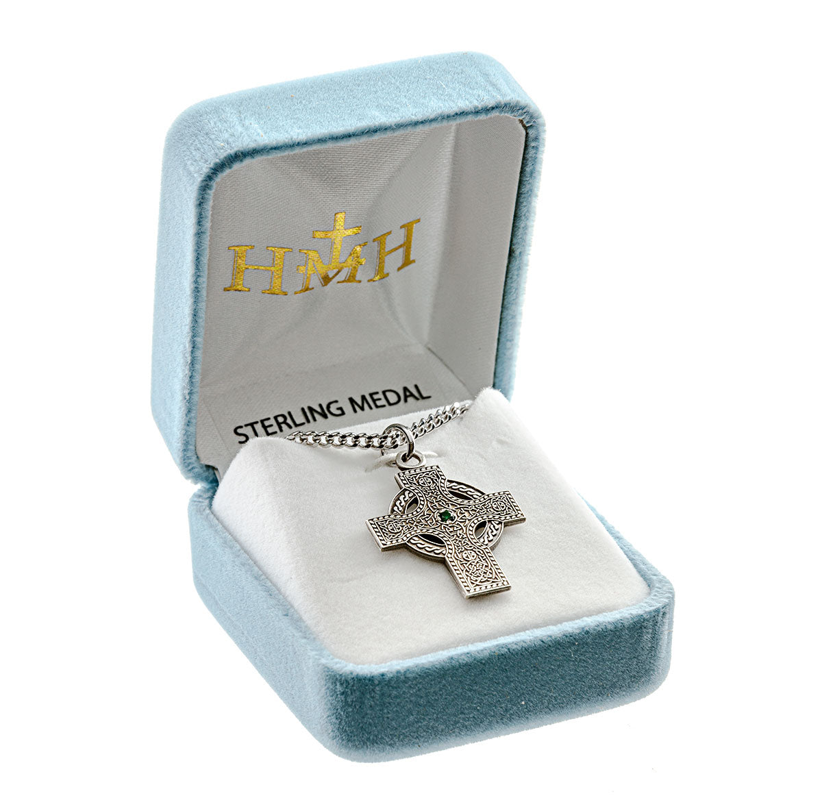 Sterling Silver Irish Celtic cross Pendant | .925 Silver