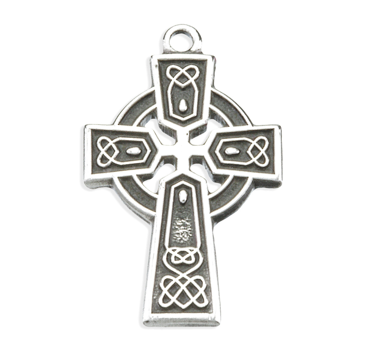 Sterling Silver Irish Celtic cross Pendant