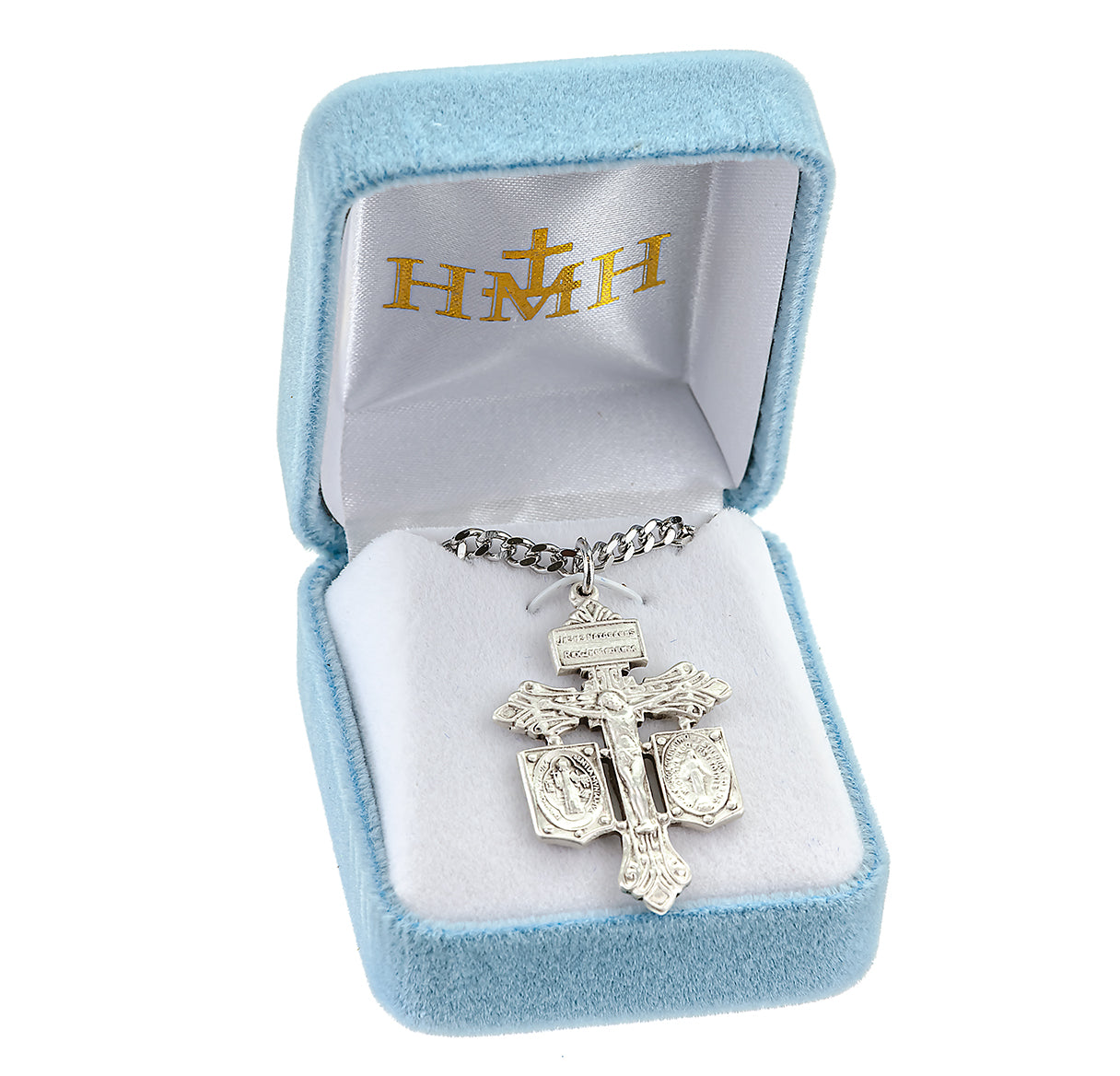 Sterling Silver "Pardon" Crucifix