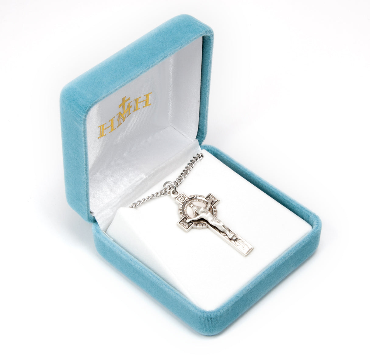Miraculous Sterling Silver Medal/Crucifix