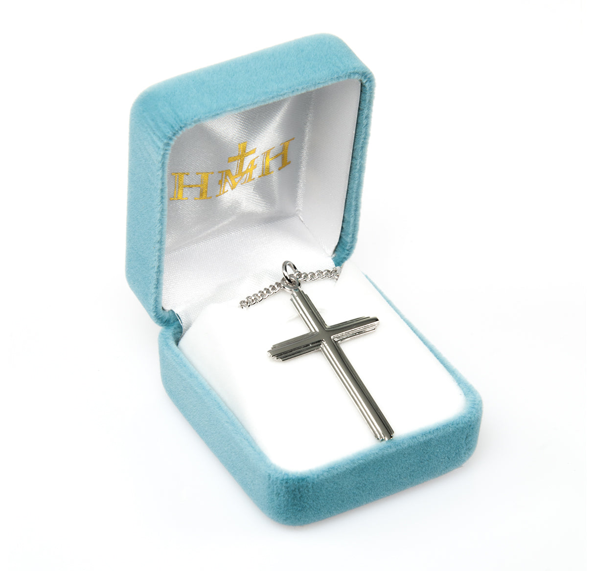 Sterling Silver Inlay Cross